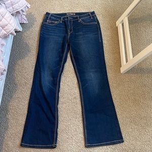 Rock and roll denim women’s jeans boot cut